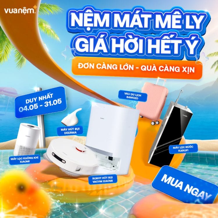 Nệm Mát Mê Ly - Giá Hời Hết Ý