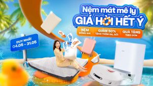 Ưu Đãi Tháng 5: Nệm Mát Mê Ly – Giá Hời Hết Ý