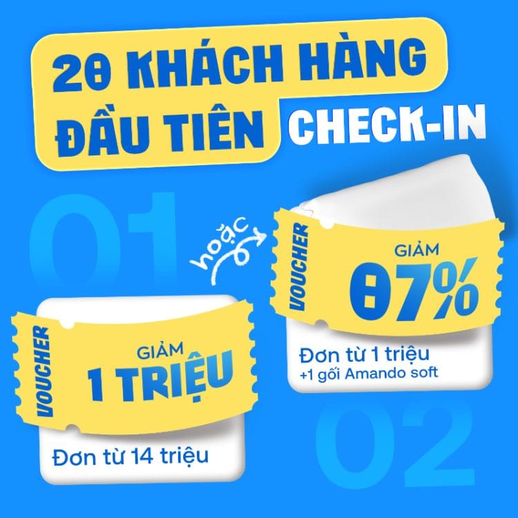 Quà tặng cho 20 khách hàng nhanh chân nhất