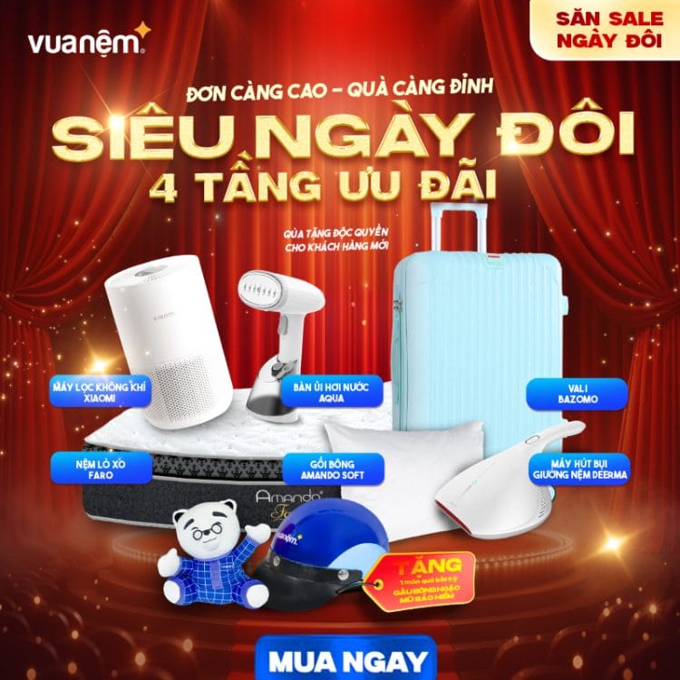 Siêu Ngày Đôi - 4 Tầng Ưu Đãi