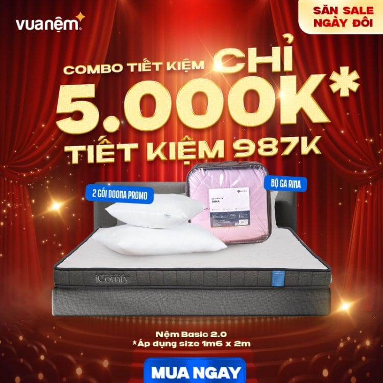 Combo phòng ngủ 5 triệu