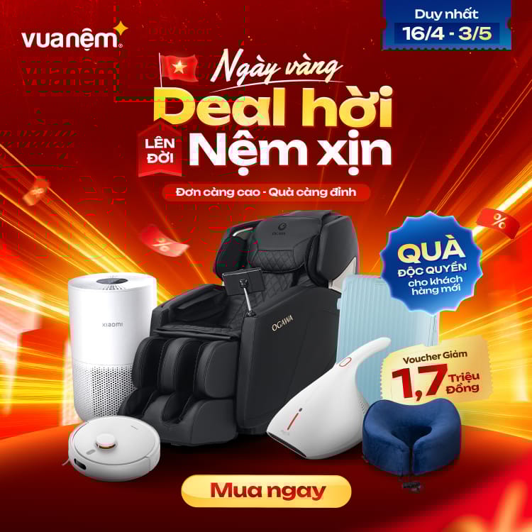 Deal Hời Ngày Vàng - Lên Đời Nệm Xịn