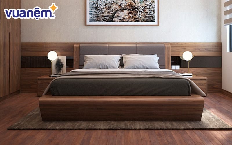 Kiểu dáng giường phòng ngủ phù hợp với phong cách thiết kế của căn phòng