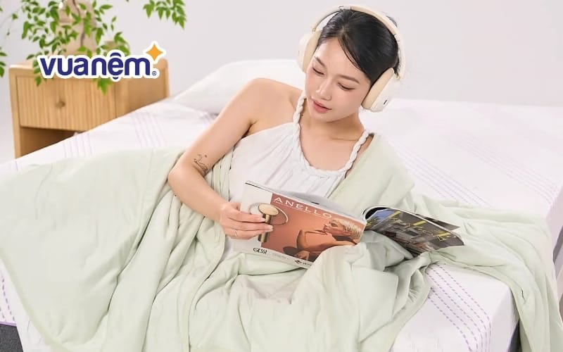 Chăn lụa băng Goodnight Snow Silk
