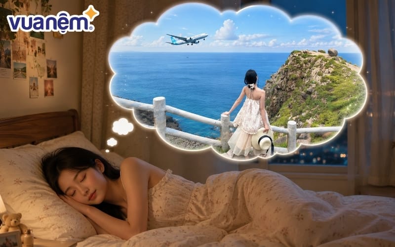 Mơ thấy đi du lịch thể hiện nhu cầu nghỉ ngơi và thay đổi môi trường sống