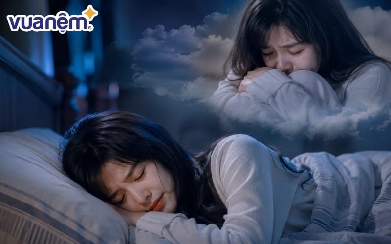 Mơ thấy mình khóc phản ánh cảm xúc bị dồn nén cần được giải tỏa