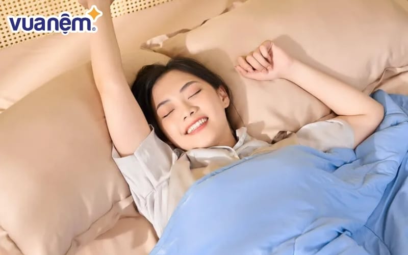 Chọn nệm gối chăn ga phù hợp giúp cơ thể thư giãn và ngủ sâu hơn