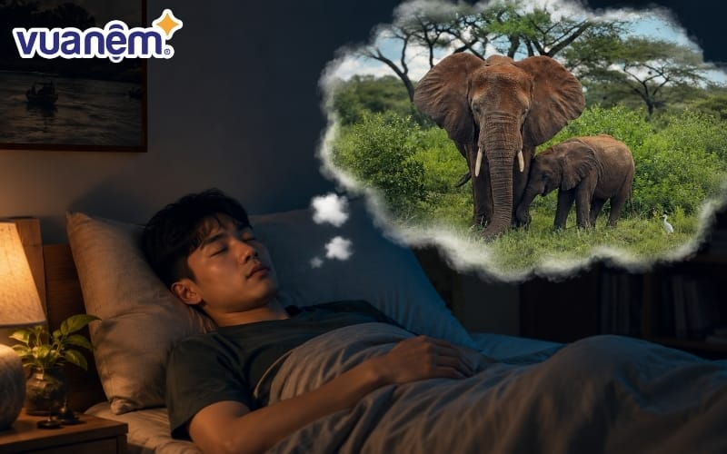 Mơ thấy voi có phải điềm báo không?