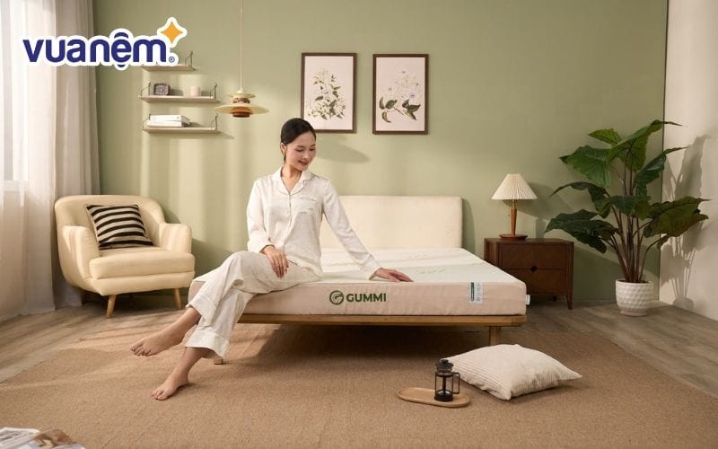Nệm mang lại cảm giác thoải mái và dễ chịu khi nằm