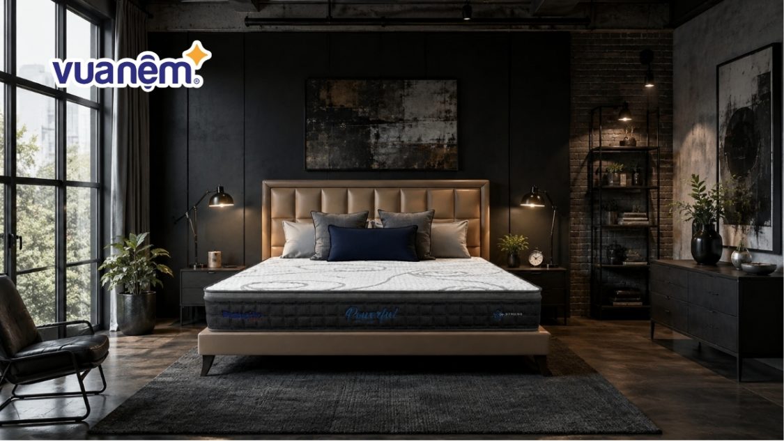 Decor phòng ngủ màu đen: 10 mẫu trang trí đẹp, thời thượng