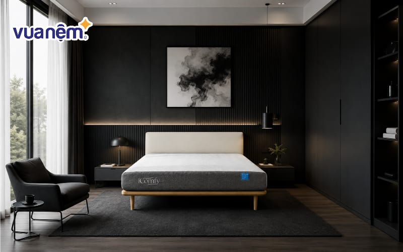 Phối hợp đen và trắng tương phản