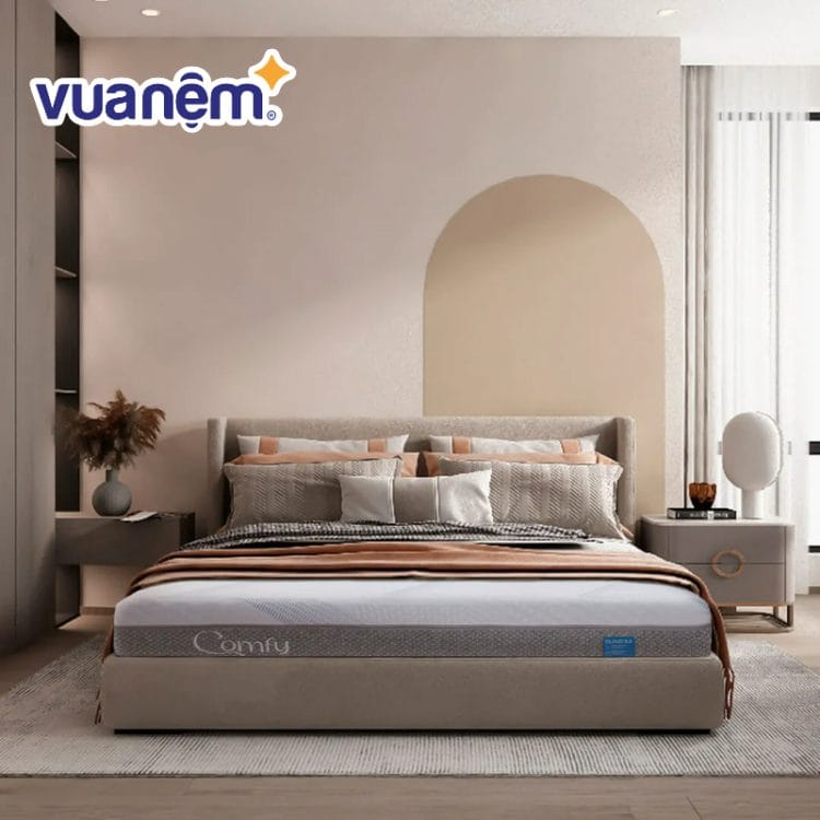 Các nội thất giúp hoàn thiện phòng ngủ màu nâu