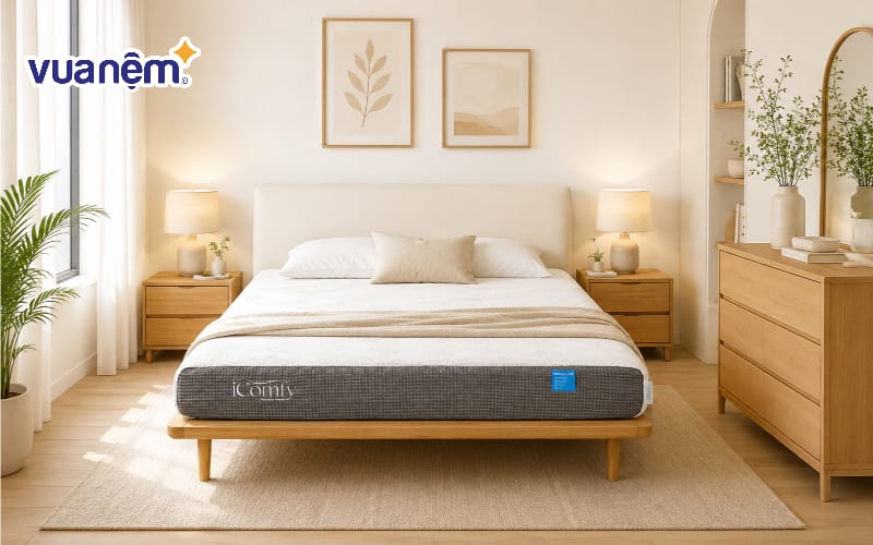 Kết hợp nội thất gỗ sáng màu