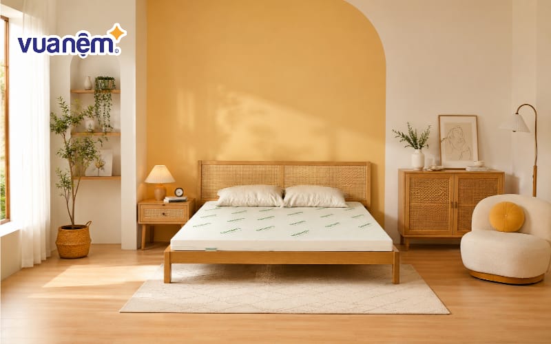 Kết hợp tông vàng và xám hiện đại