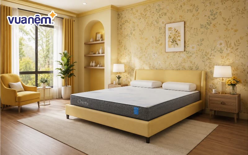 Sử dụng giấy dán tường họa tiết hoa cỏ