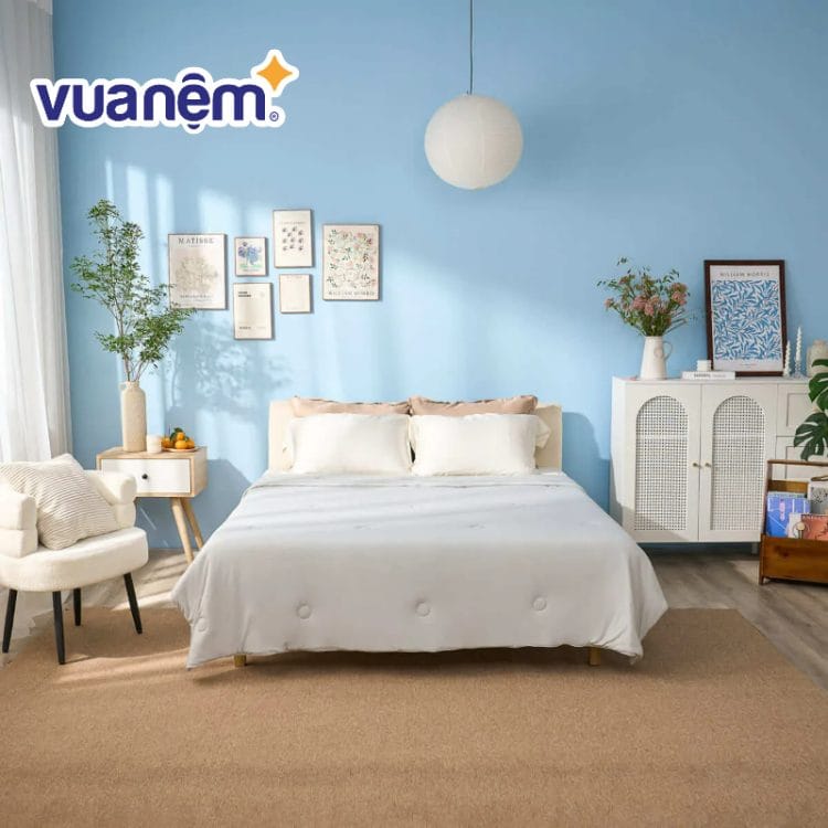 Tổng hợp các món nội thất cần thiết cho phòng ngủ màu xám