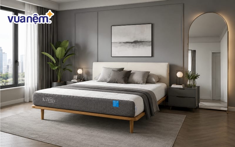 Decor với gương lớn tối ưu ánh sáng