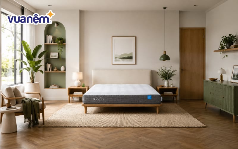 Điểm xuyết nội thất màu xanh lá