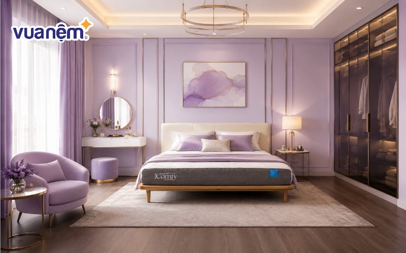 Điểm xuyết nội thất kim loại sang trọng