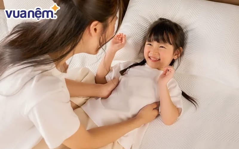 Bảo vệ nệm Amando Cool Guard phù hợp gia đình có trẻ nhỏ