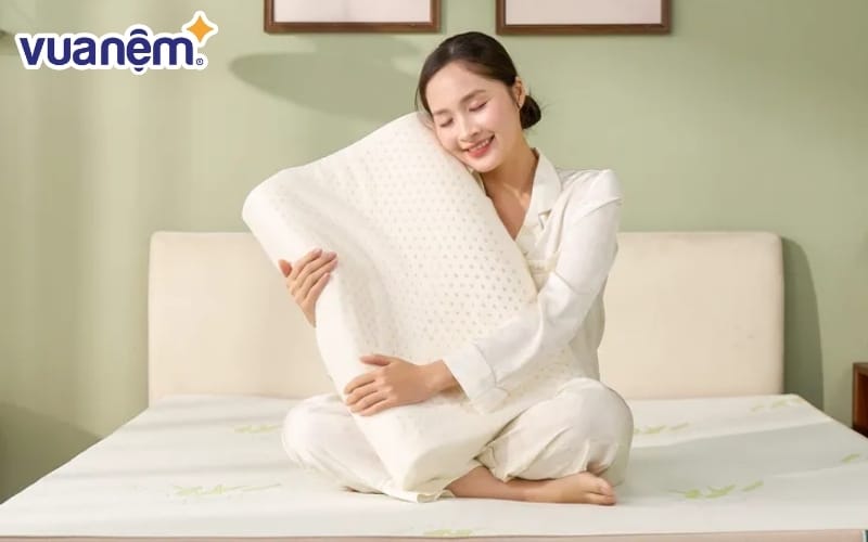 Vỏ gối Gummi Contour Ema dễ tháo giặt vệ sinh