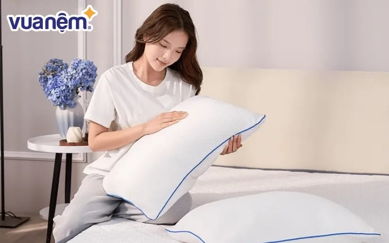 Gối foam iComfy Fit hỗ trợ nâng đỡ đầu cổ