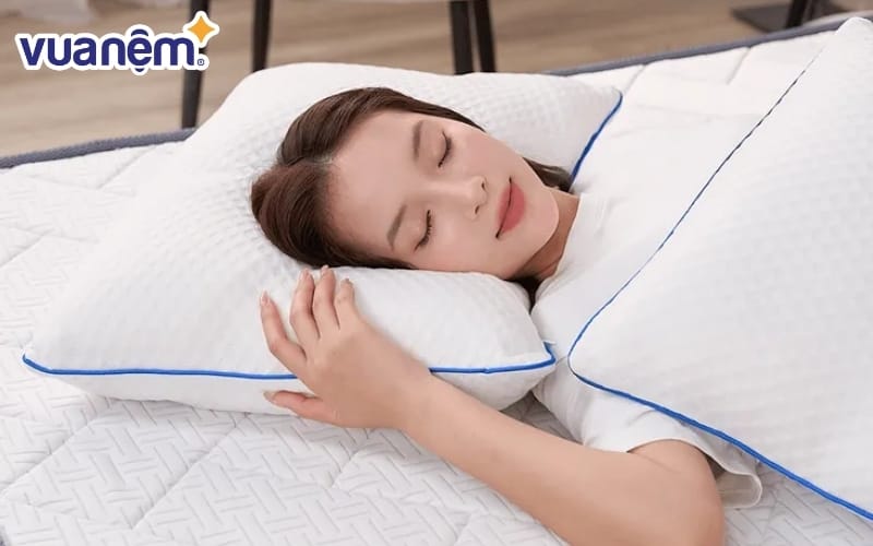 Gối foam iComfy Fit hạn chế hầm bí khi nằm lâu