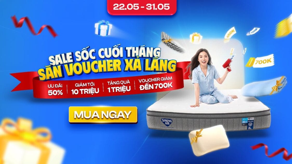 Sale Sốc Cuối Tháng - Săn Voucher Xả Láng