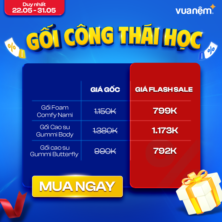 Ưu đãi gối công thái học
