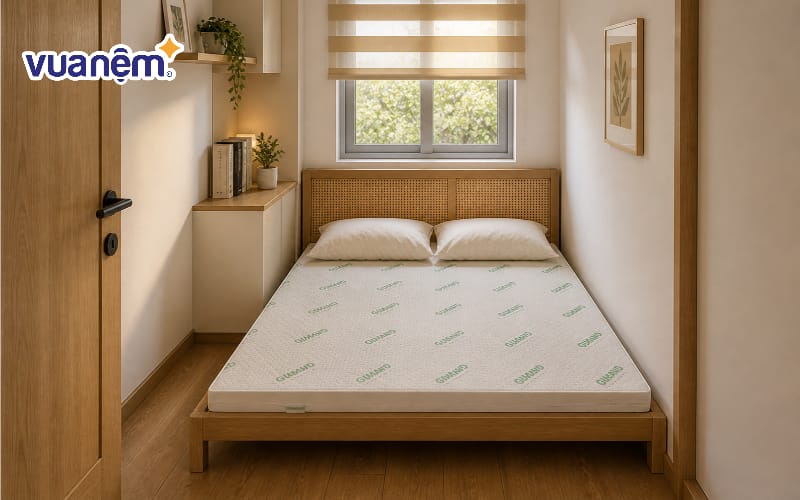 Ưu tiên đệm gấp hoặc đệm mỏng