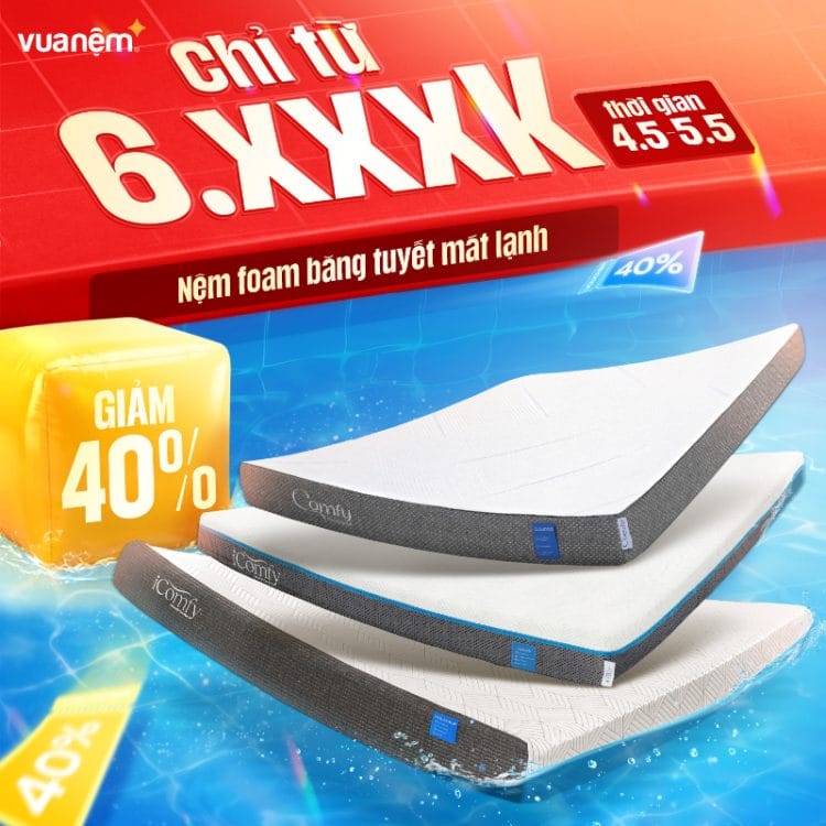 Nệm foam mát lạnh