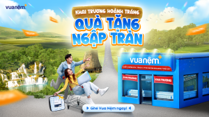 Vua Nệm trở lại với diện mạo mới tạo Vincom MegaMall Times City, Hà Nội