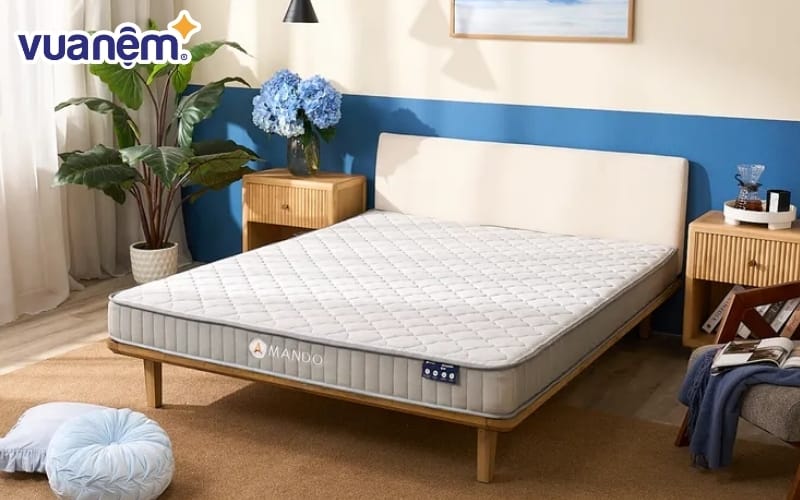 Nệm lò xo Amando Eco thiết kế nhỏ gọn