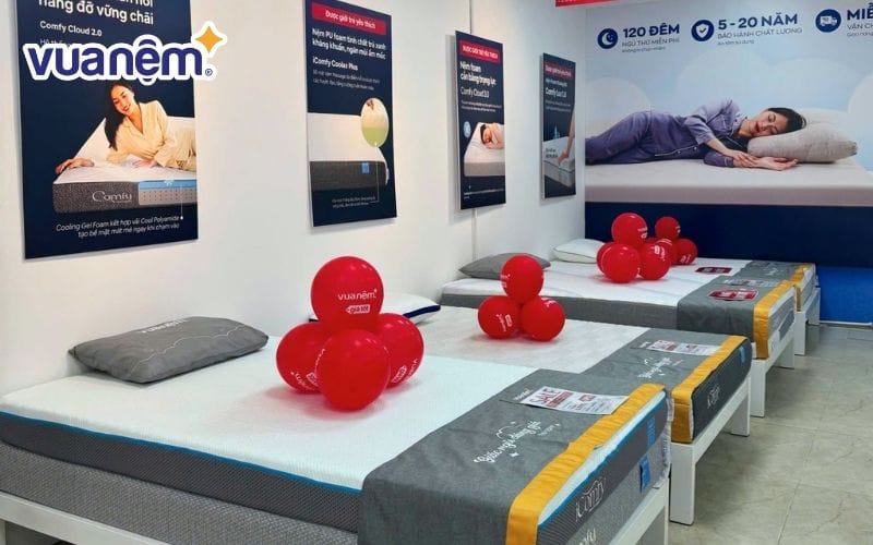 Chọn mua nệm tại Vua Nệm để đảm bảo chất lượng