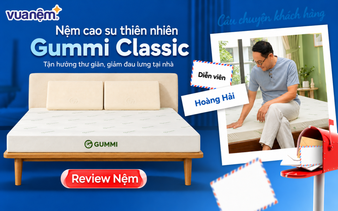 Bí quyết ngủ ngon tuổi trung niên bắt đầu từ chiếc nệm nằm mỗi đêm
