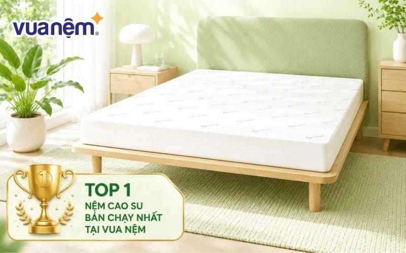 Nệm cao su thiên nhiên Gummi Classic thế hệ mới