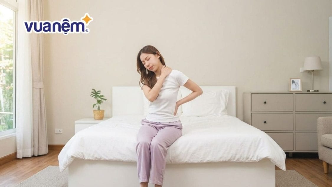 10 dấu hiệu cho thấy bạn đang ngủ trên nệm không phù hợp