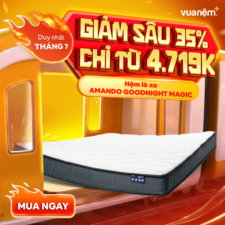 Nệm lò xo Amando Goodnight Magic