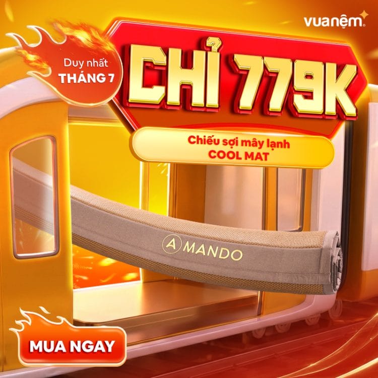 Chiếu sợi mây lạnh Amando Cool Mat
