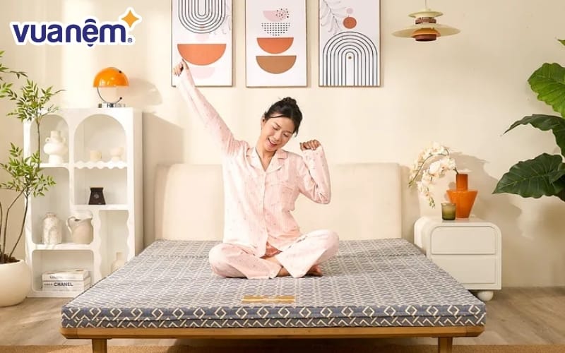 Nệm bông ép Wonjun Pure gấp 3