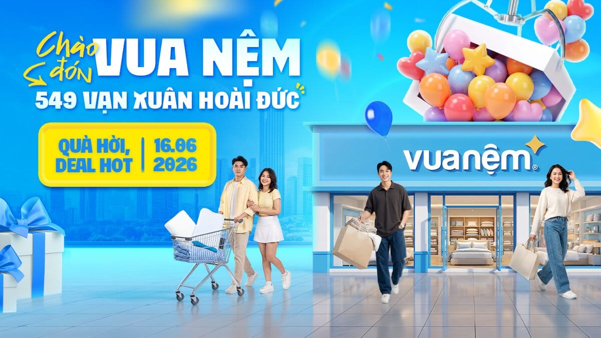 Vua Nệm Khai Trương Cửa Hàng tại 549 Vạn Xuân, Hoài Đức, Hà Nội