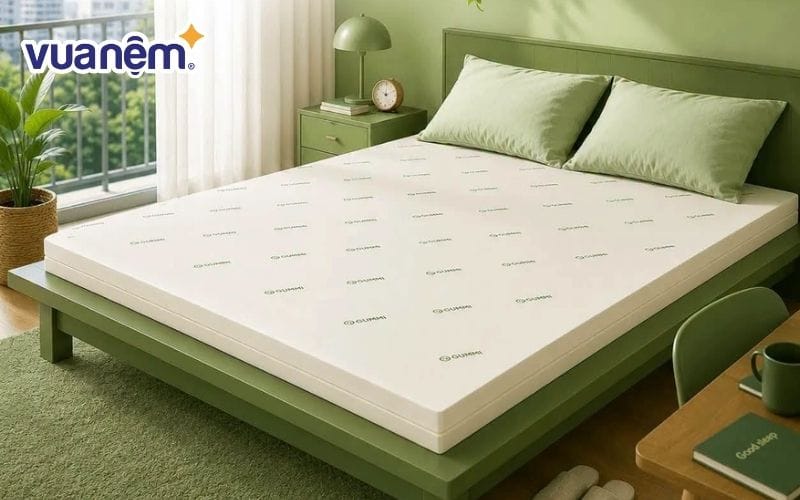 Yếu tố chính ảnh hưởng đến độ cứng của nệm là vật liệu và cấu trúc nệm