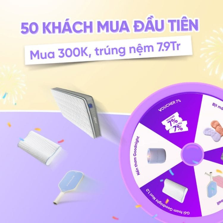 Vòng Quay May Mắn cho 50 khách hàng nhanh chân nhất