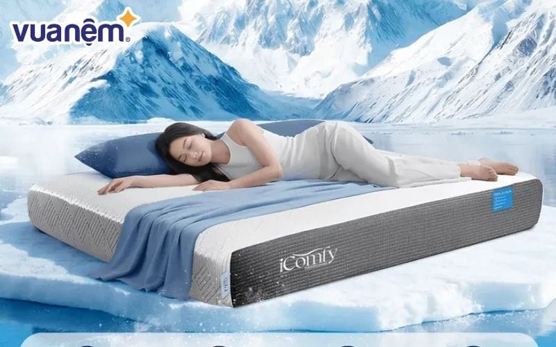 Mua nệm 1 người nằm chất lượng tại Vua Nệm