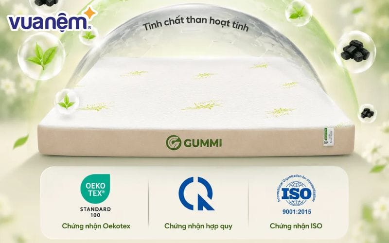 Mua nệm cao su thiên nhiên đạt chuẩn chất lượng tại Vua Nệm