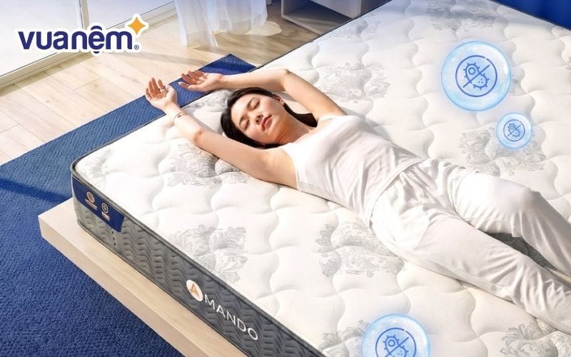 Bảo quản nệm lò xo đúng cách để tạo môi trường nghỉ ngơi thoải mái
