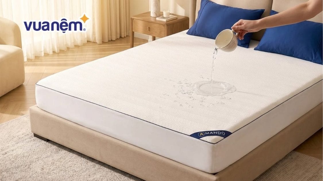cách bảo quản nệm lò xo