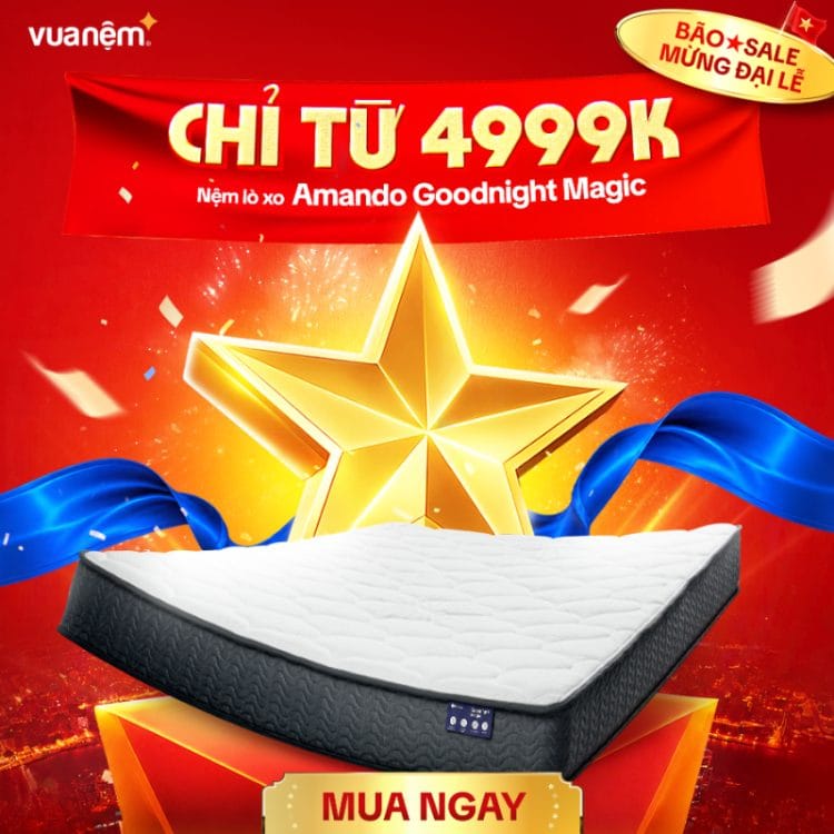 Nệm lò xo Amando Goodnight Magic
