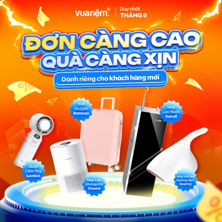 Đơn càng cao - Quà càng xịn