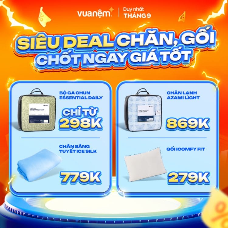 Siêu Deal Chăn Gối - Deal Ngay Giá Tốt
